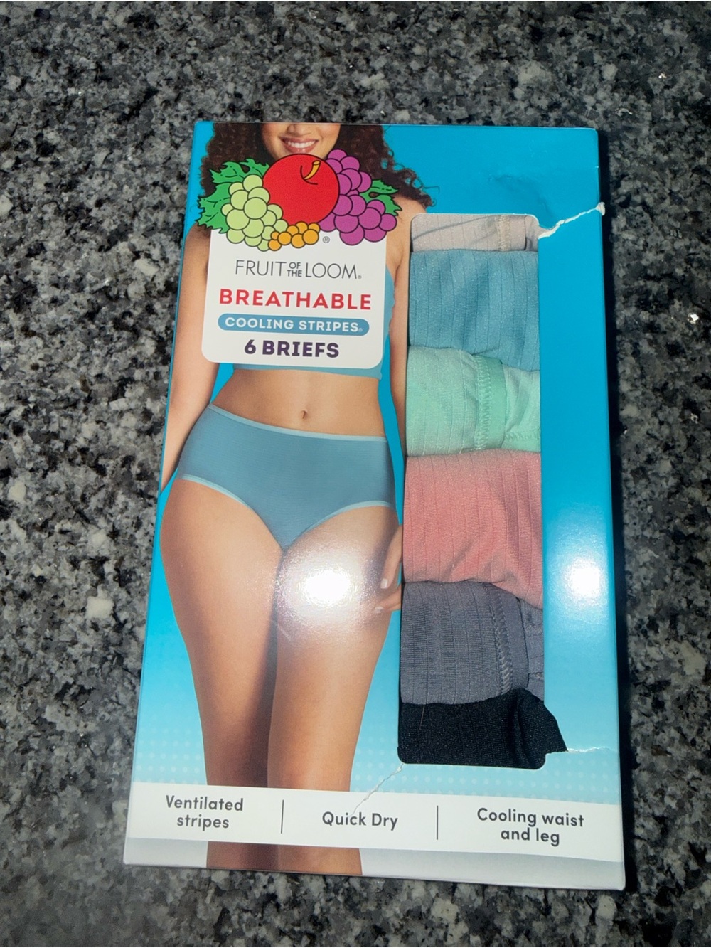 Fruit of the Loom Women's Briefs 6 Pack -